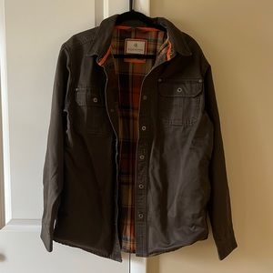 NWOT Medium faux leather men’s jacket